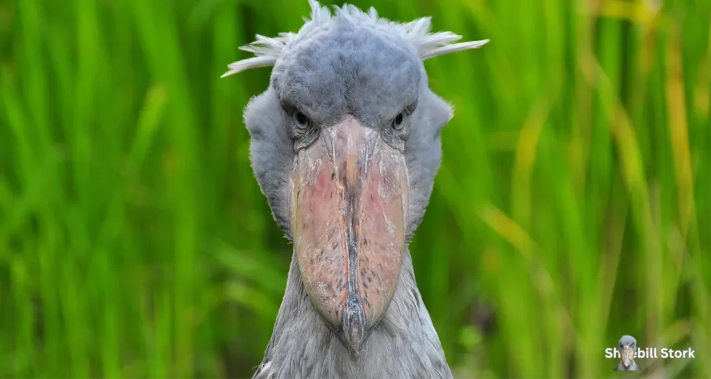 Shoebill Stork Scary